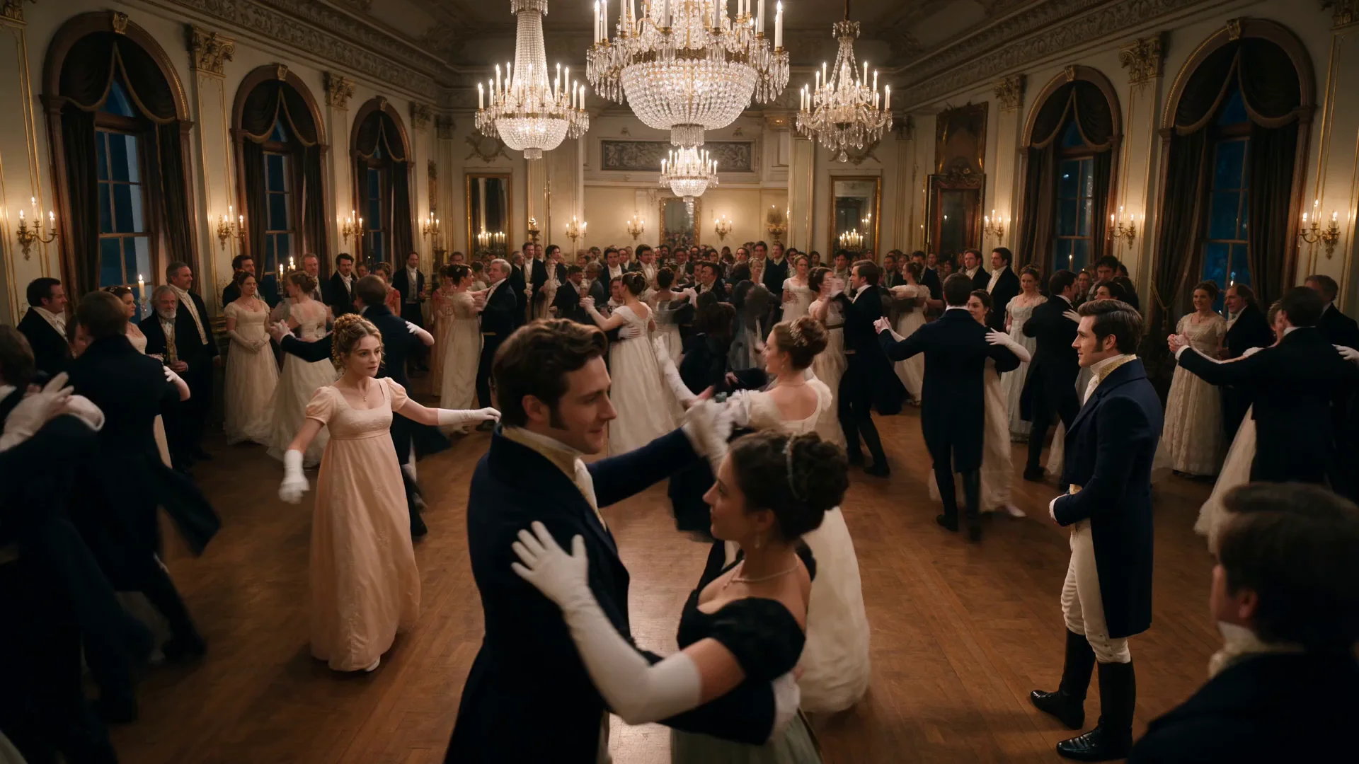 Create Cinematic Regency-Era Dance Scenes