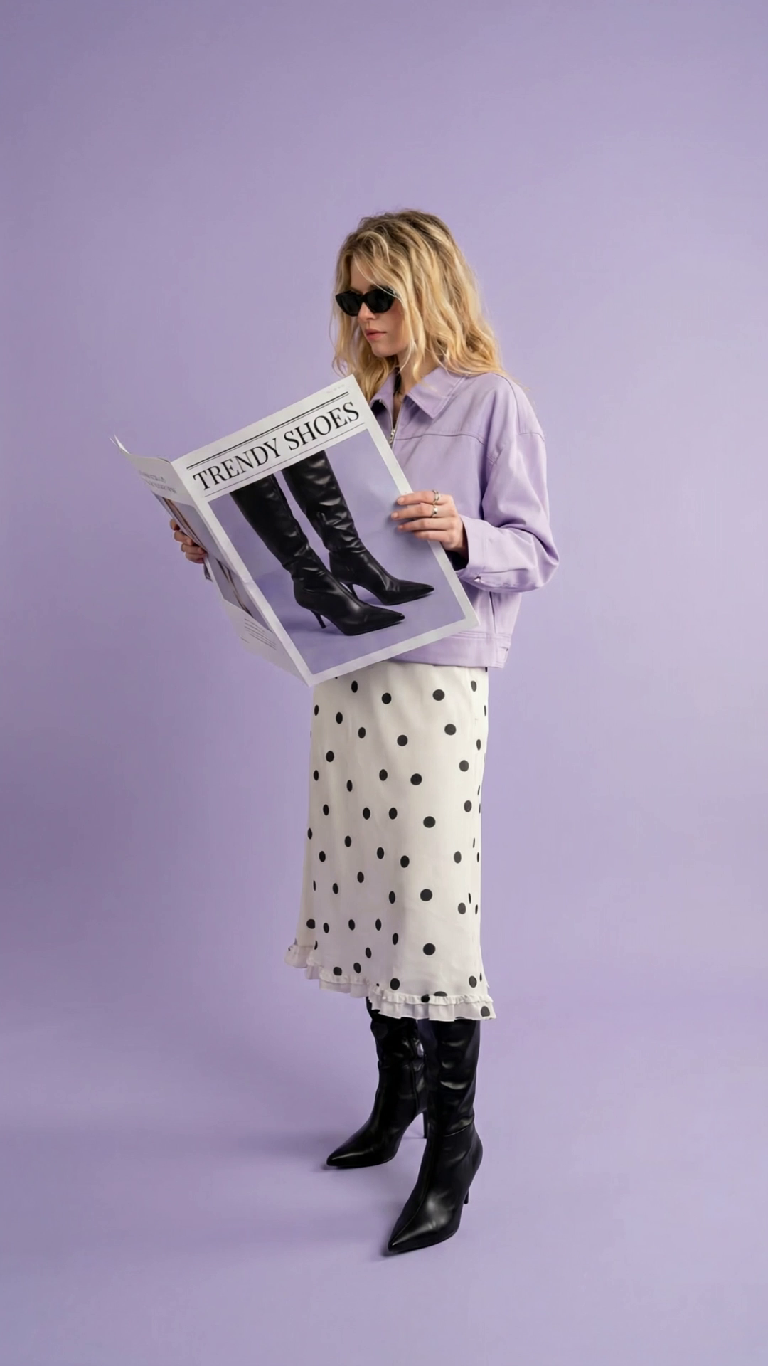 Fashion Magazine Page Flip Video