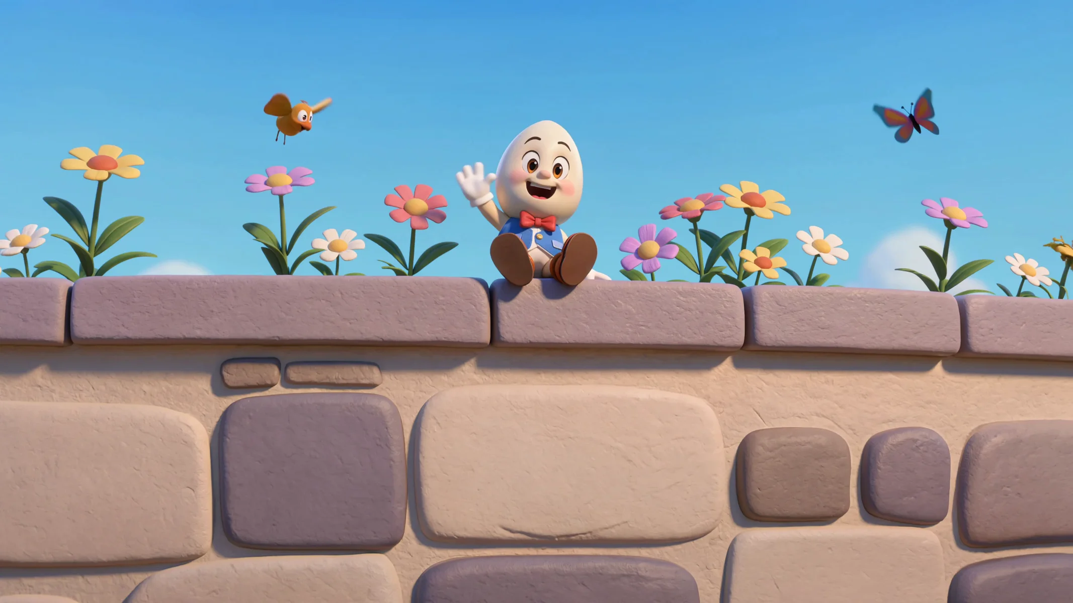 Create a Cheerful Humpty Dumpty Animation Video