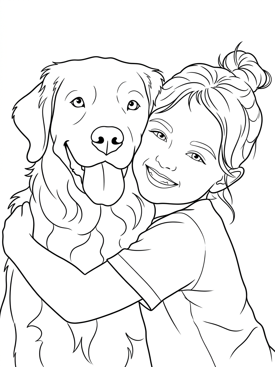 Convert Photos into Coloring Book Pages
