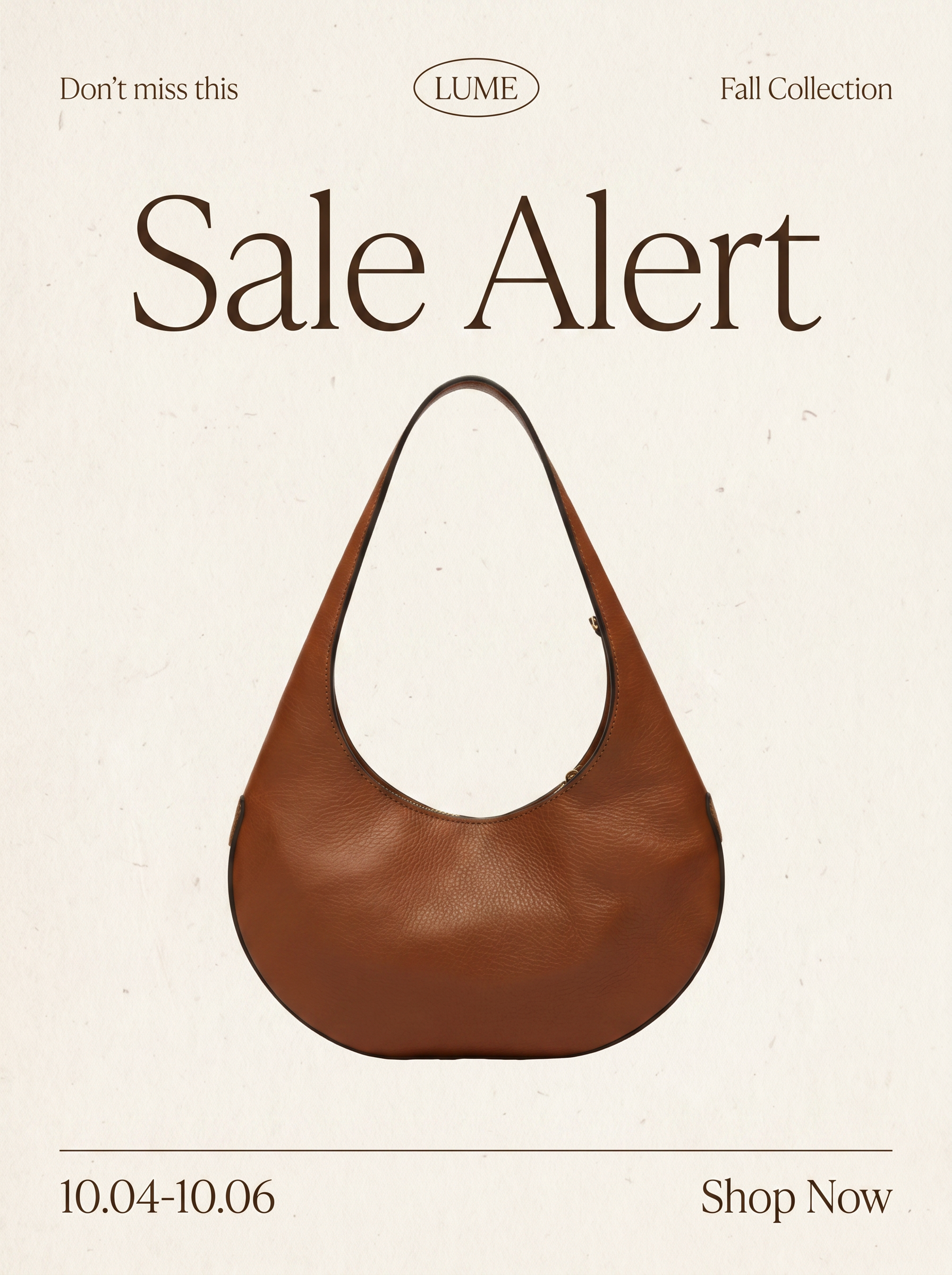 Create a Luxurious Handbag Sale Poster