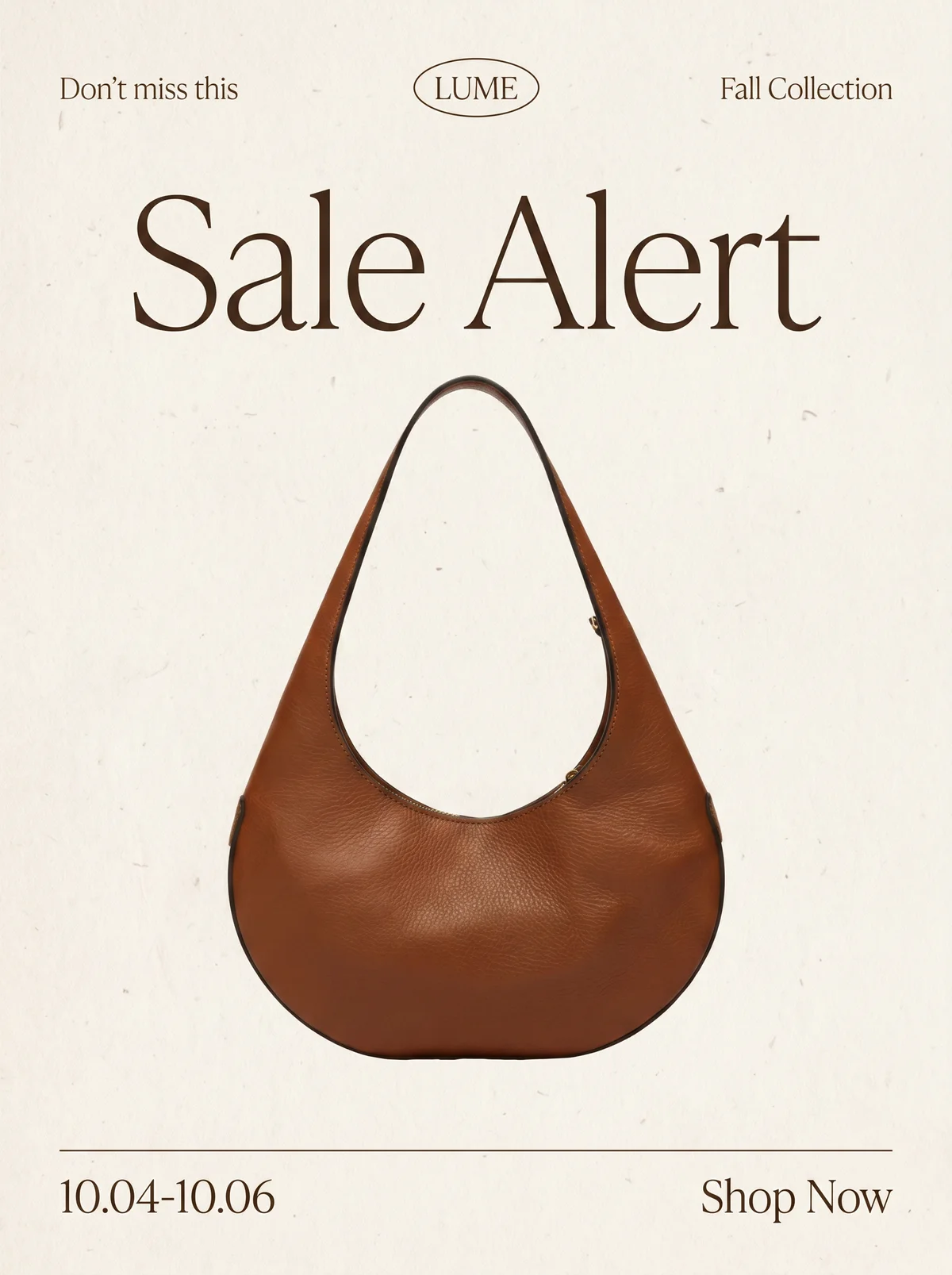 Create a Luxurious Handbag Sale Poster