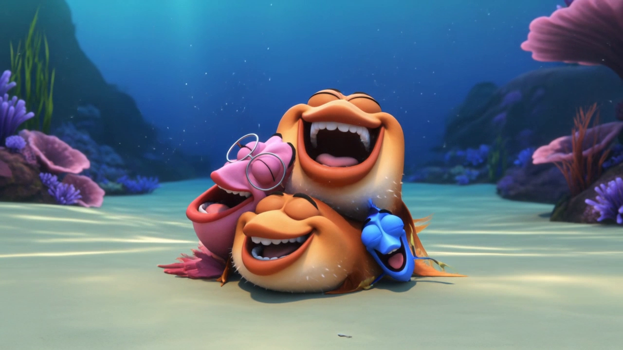 Animated Underwater Fish Scene 