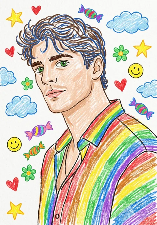 Create Playful Crayon Portraits from Photos