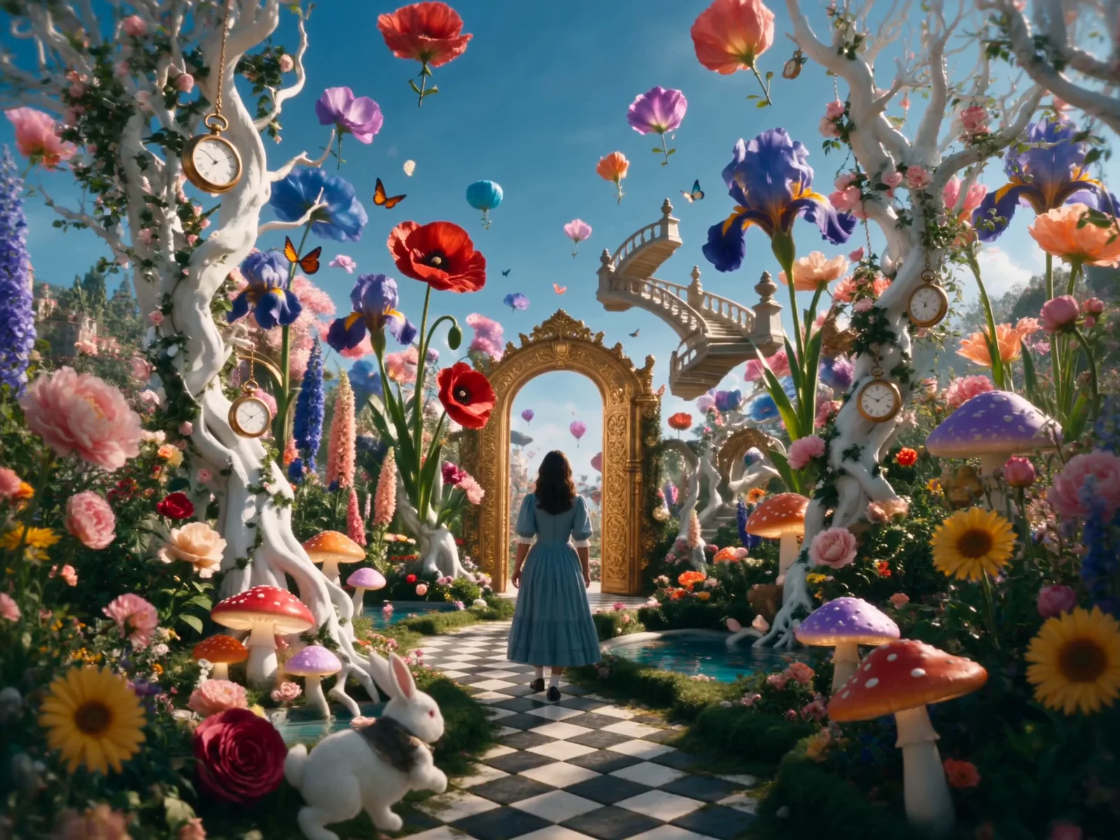 Create a Cinematic Fairytale Fantasy Scene