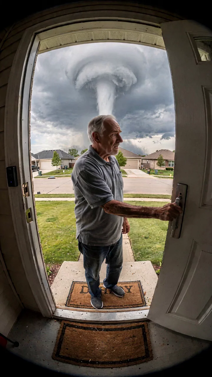 Create Realistic Tornado Doorbell Camera Footage