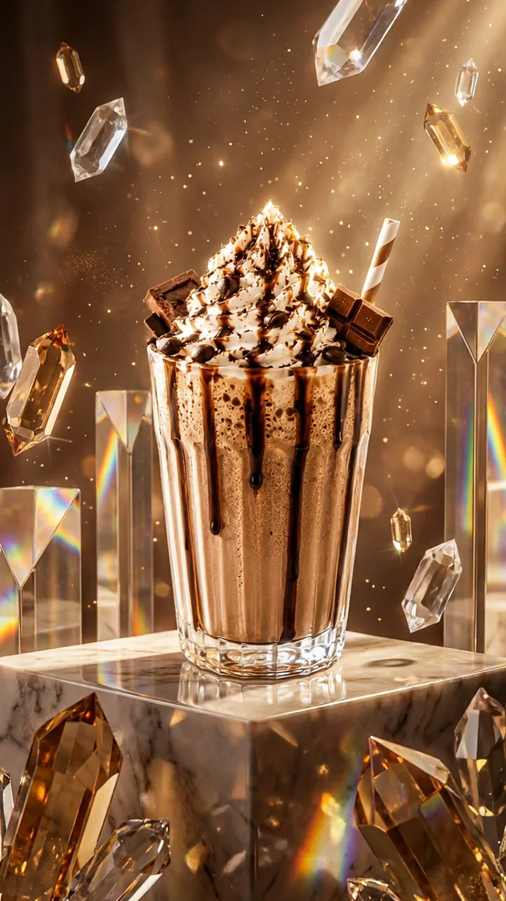 Create Explosive Chocolate Frappe Images & Videos
