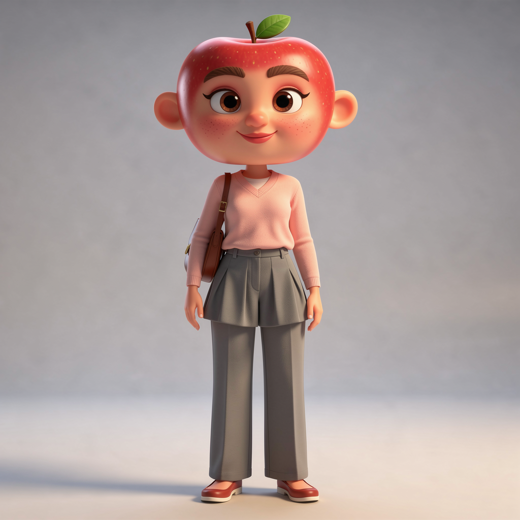 Create Whimsical Pixar-Style Fruit Head Characters