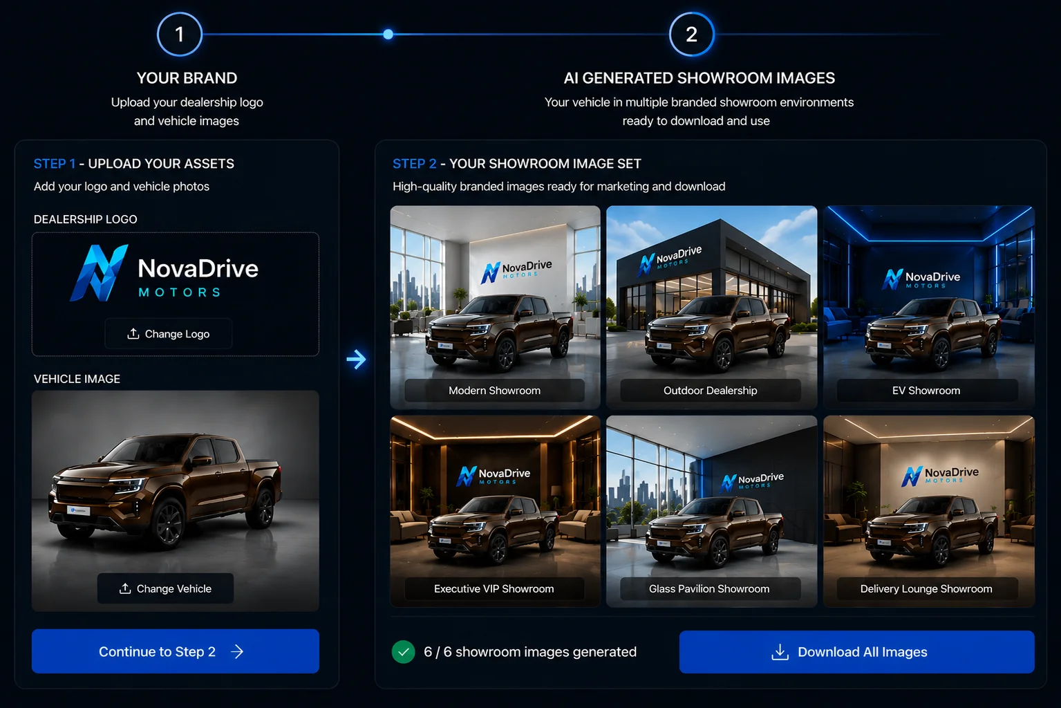 Create Photorealistic Automotive Showroom Images