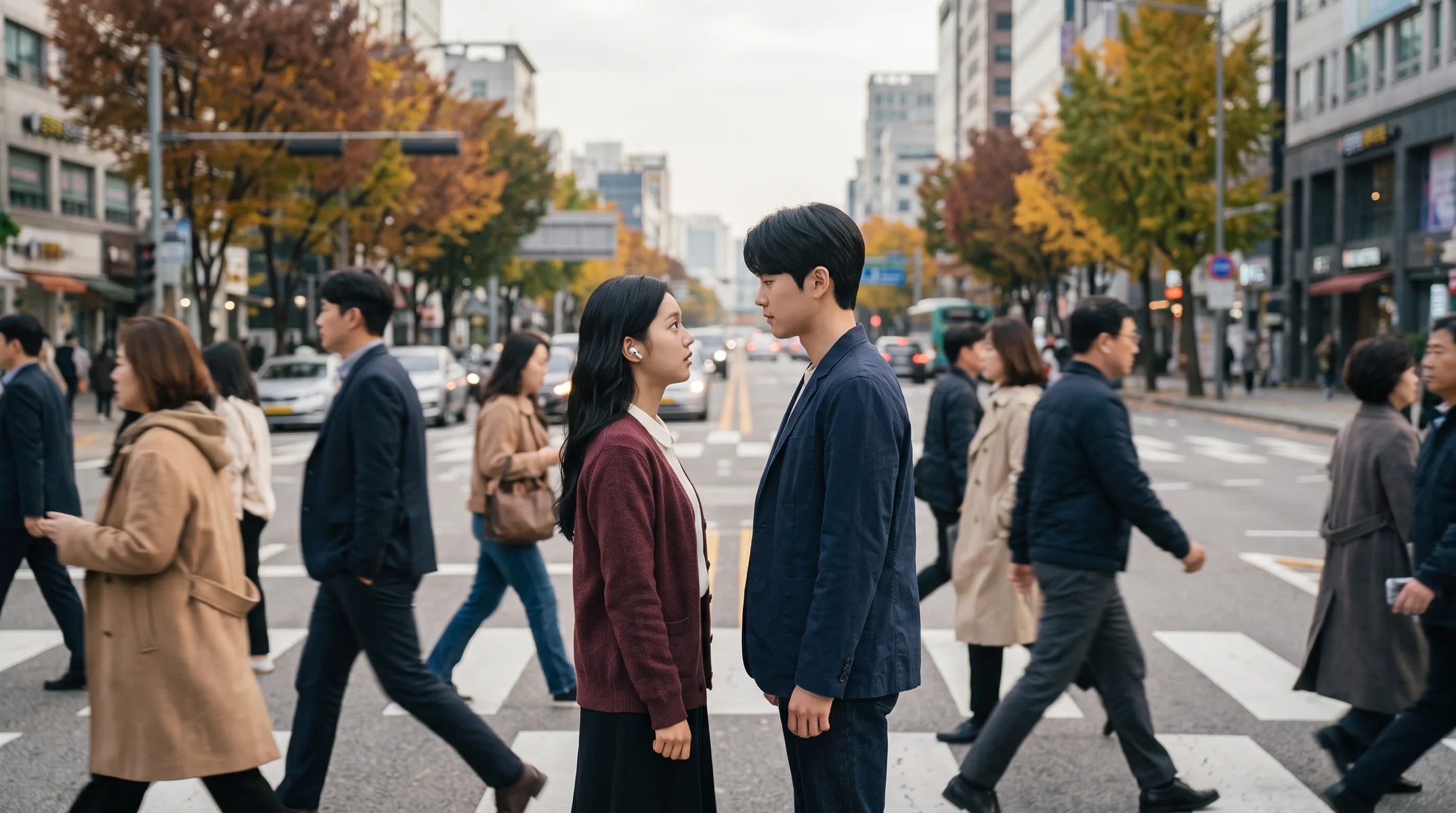 Create a Romantic K-Drama Style Meet-Cute Video