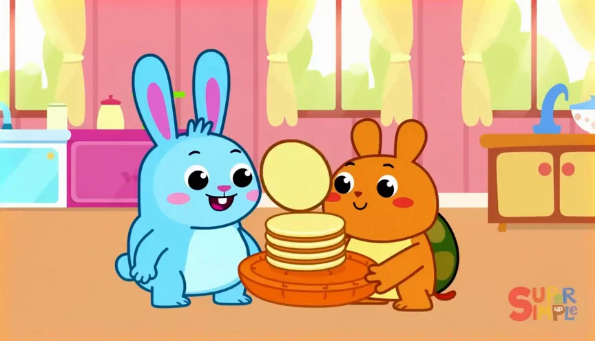 Create Joyful Cartoon Animation with Pancake Song