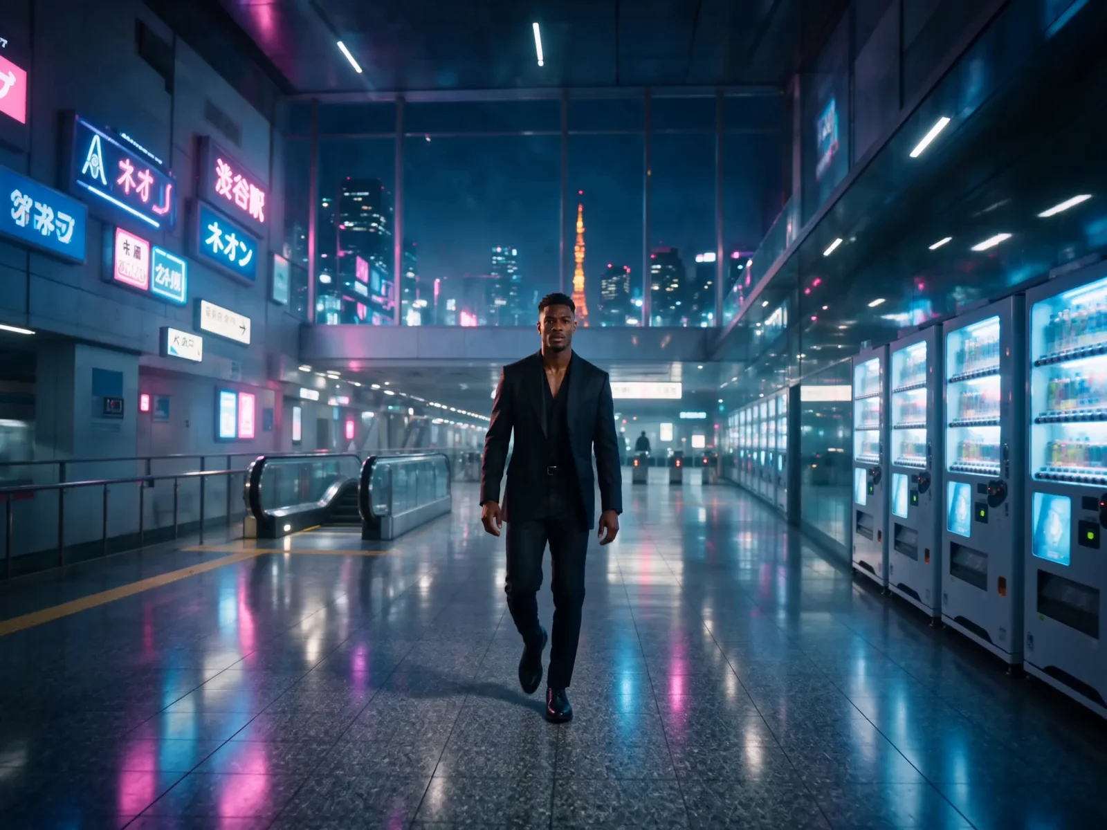 Create Cinematic Cyberpunk Chase Video