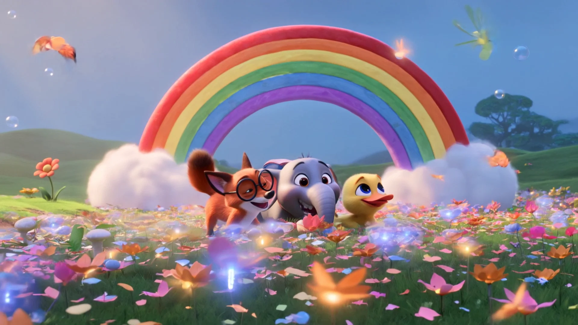 Create Whimsical 3D Animal Animation Video for Kids