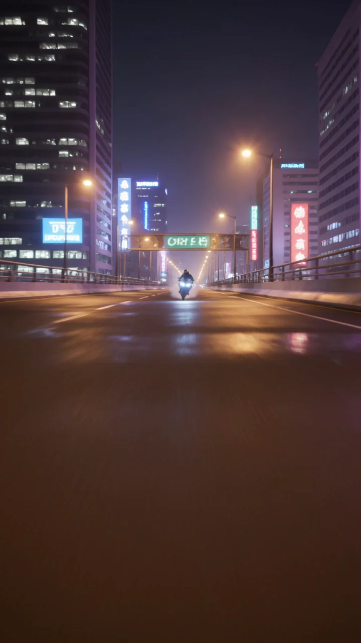 Create Cinematic Motorcycle Chase Scene Videos
