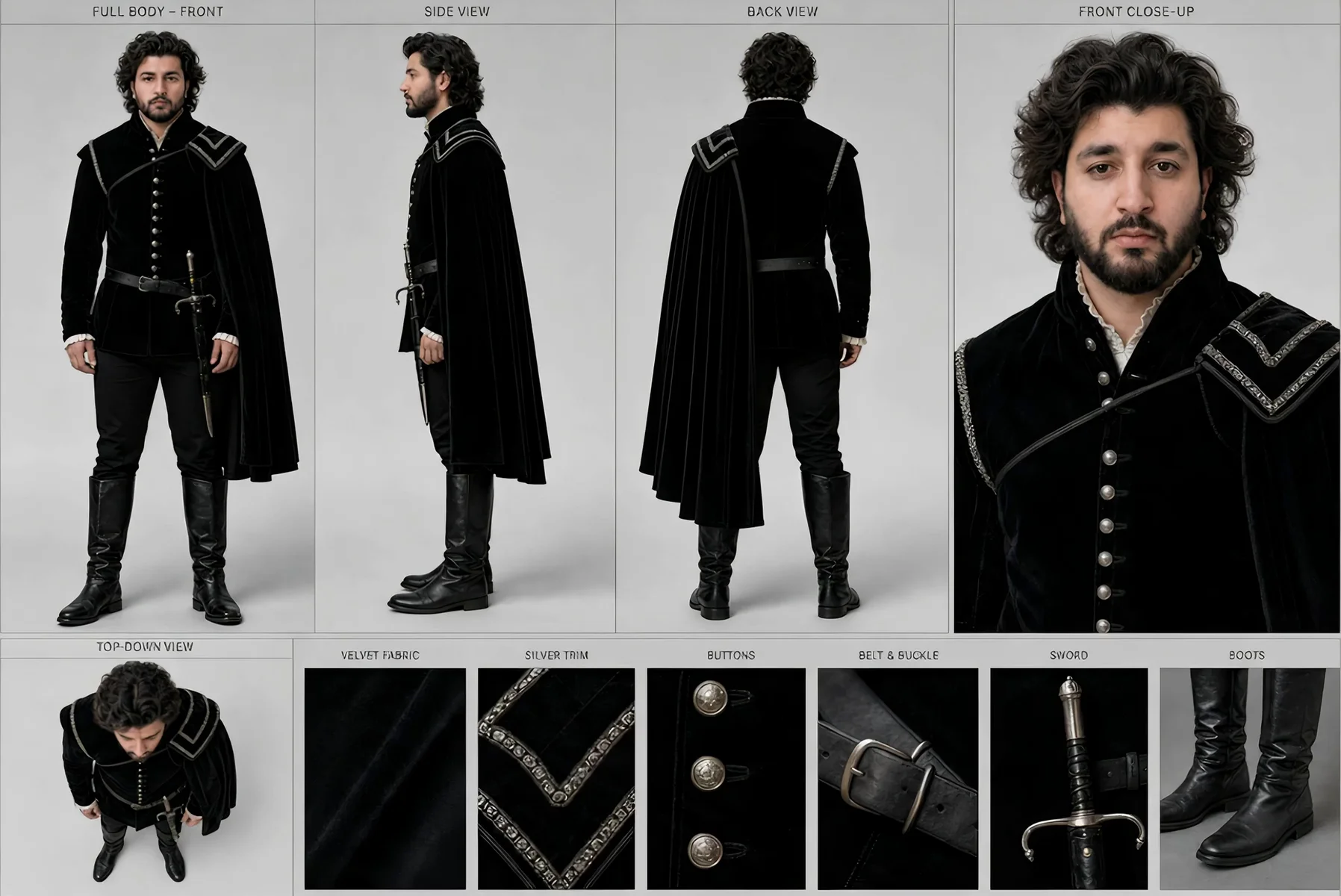 Create Cinematic Fantasy Videos with Character Sheets