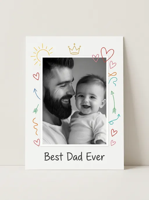Create a Playful Father's Day Card Design