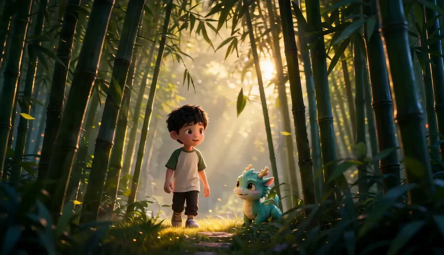 Create a 3D Animated Adventure with Boy and Dragon