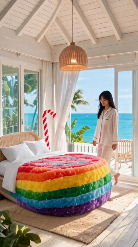 Create Surreal Food-Themed Bed ASMR Video
