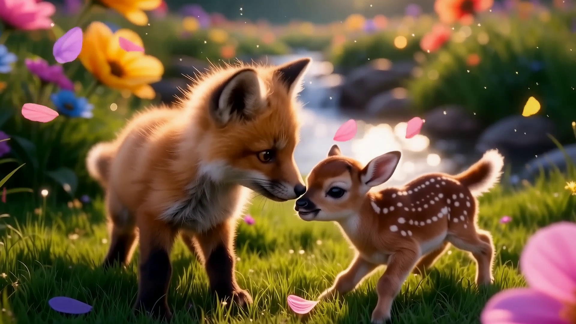 Fox and friend