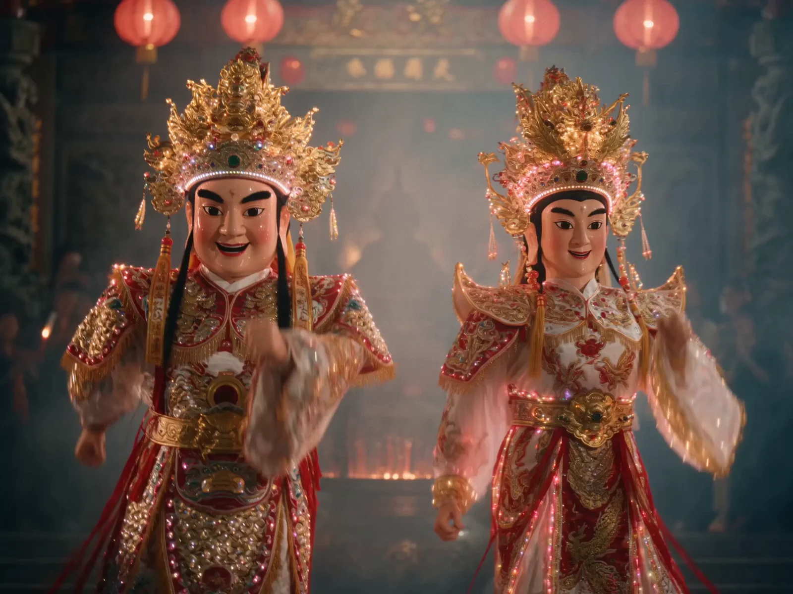 Create Cinematic Taiwanese Temple Festival Video