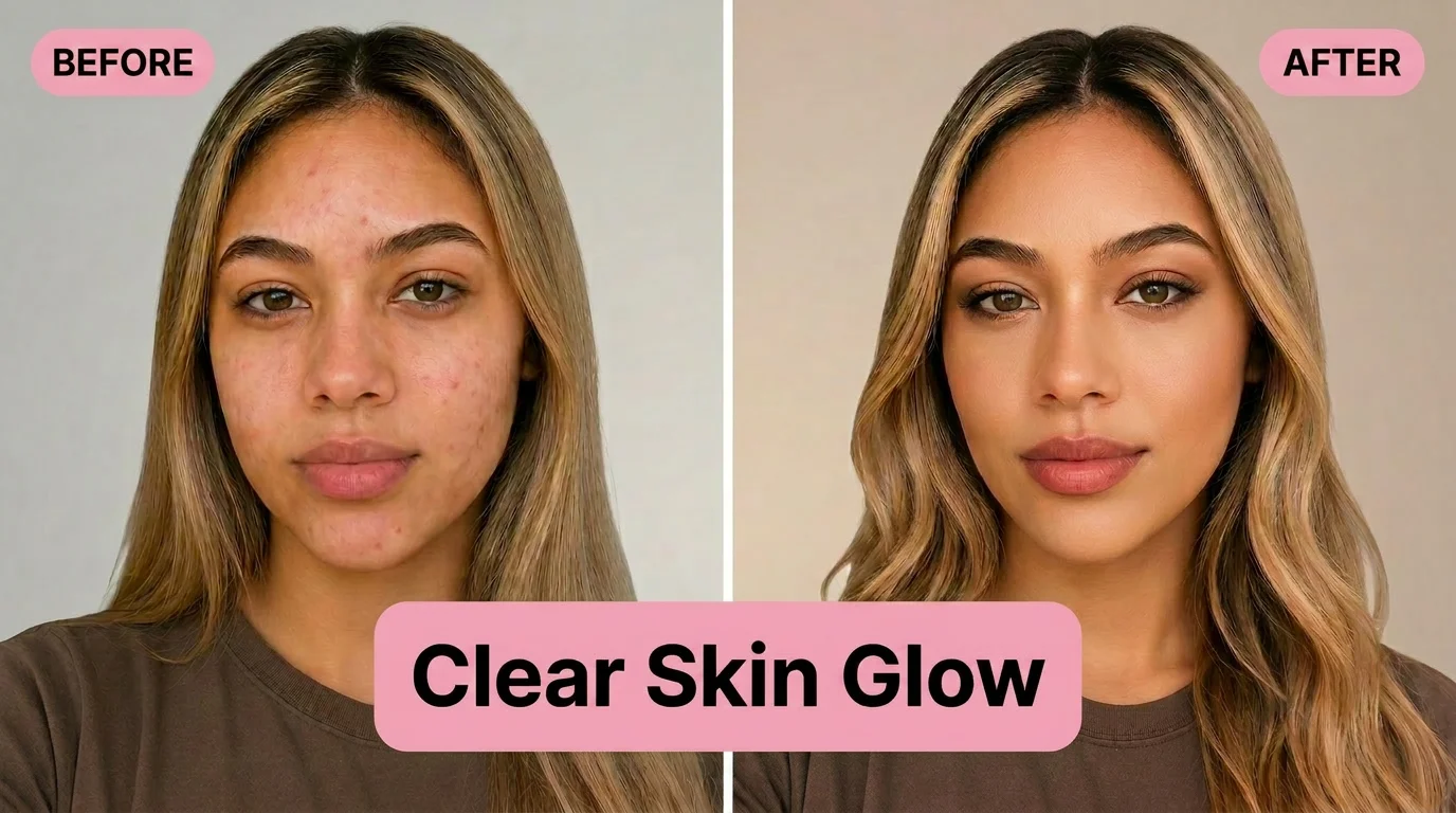Create Stunning Makeup Transformation Thumbnails