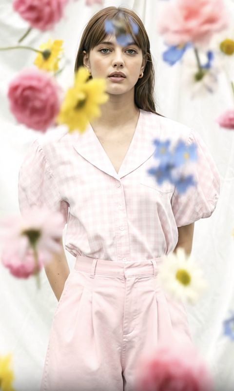 Spring Bloom Portrait Video Effect