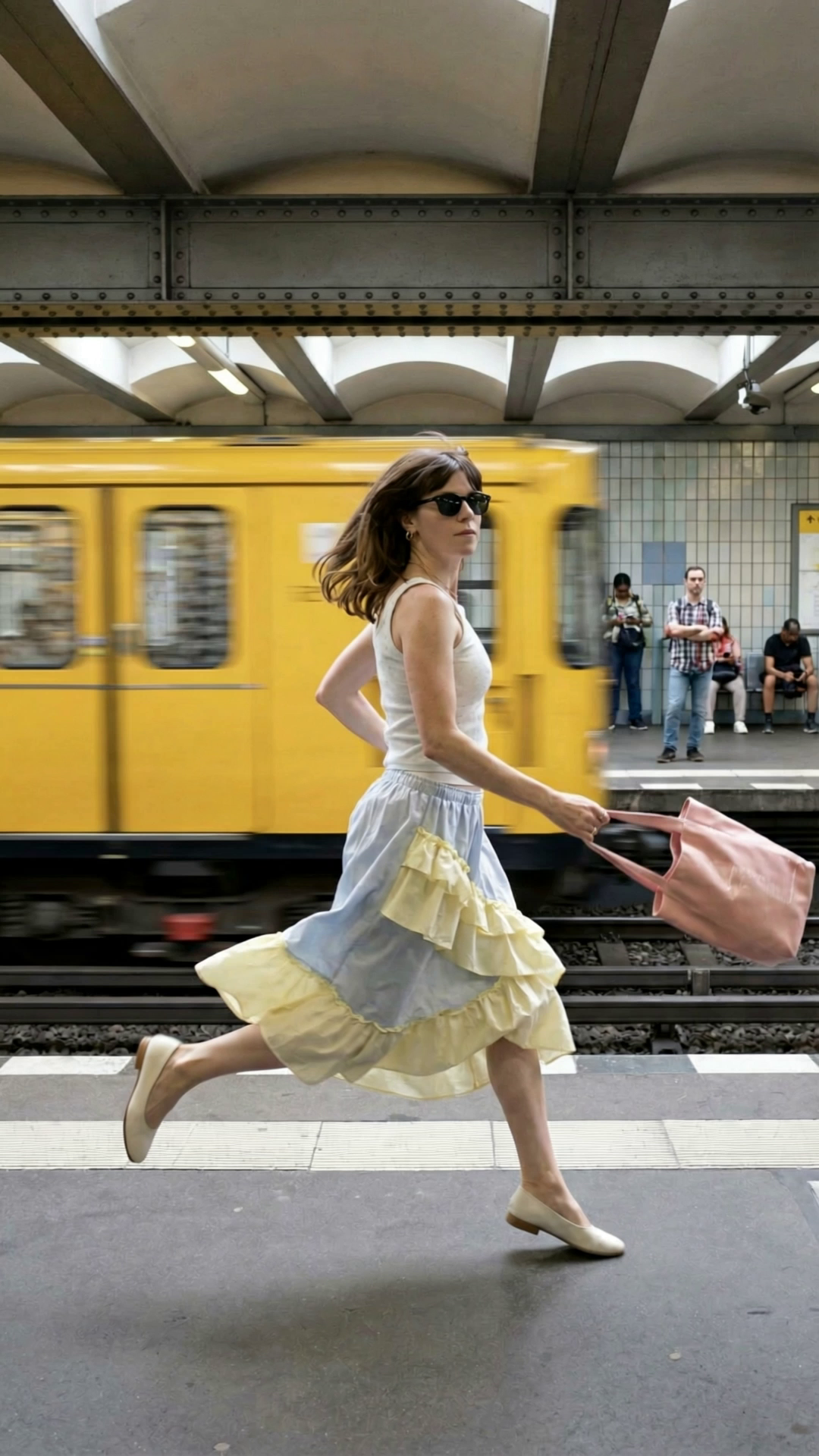 Frozen Motion Subway Train Video