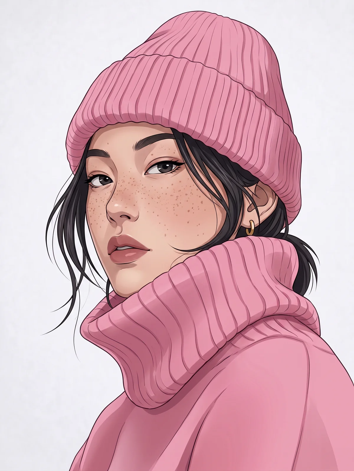 Anime Portrait Styles Transformation Workflow