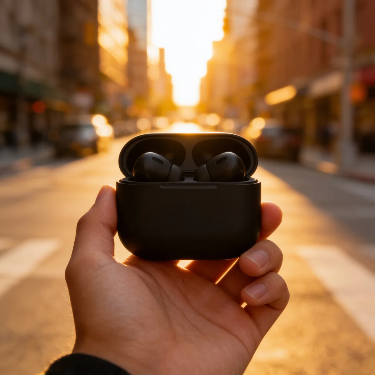 Create Stunning Earbuds Ad with Lifestyle and Product Shots