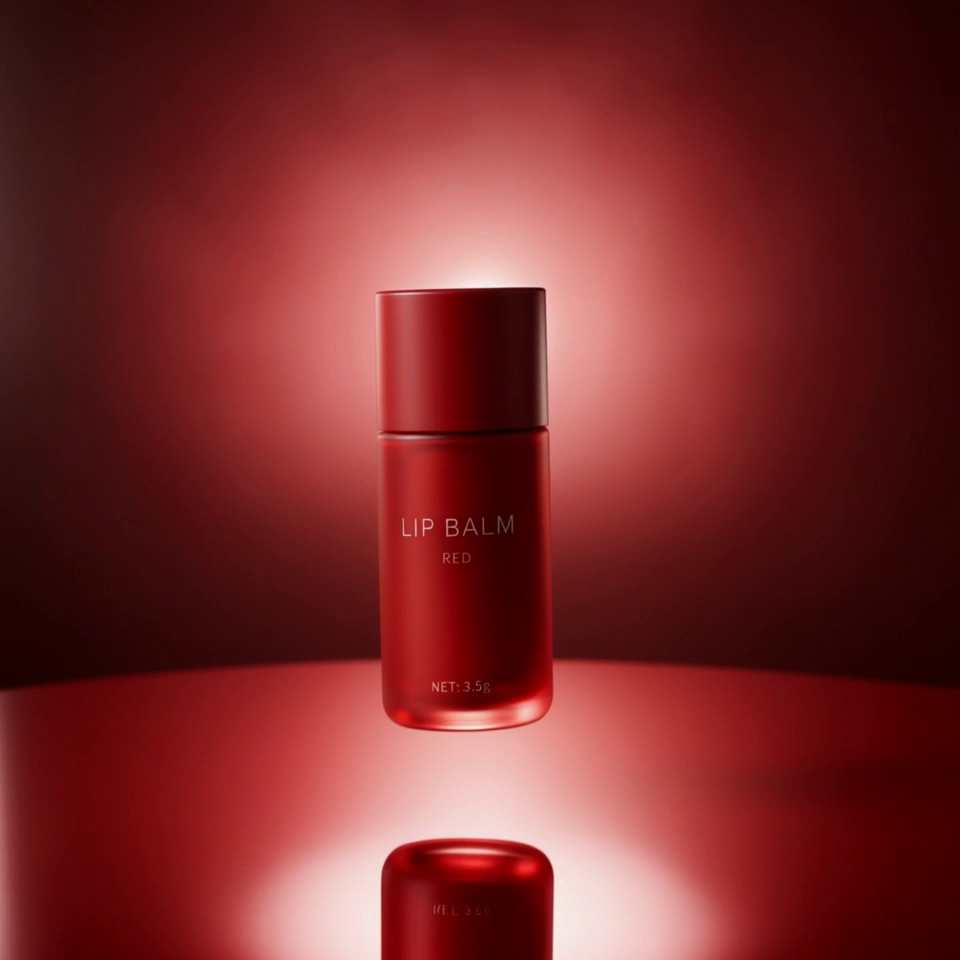Luxury Lip Balm Product Photography and Animation