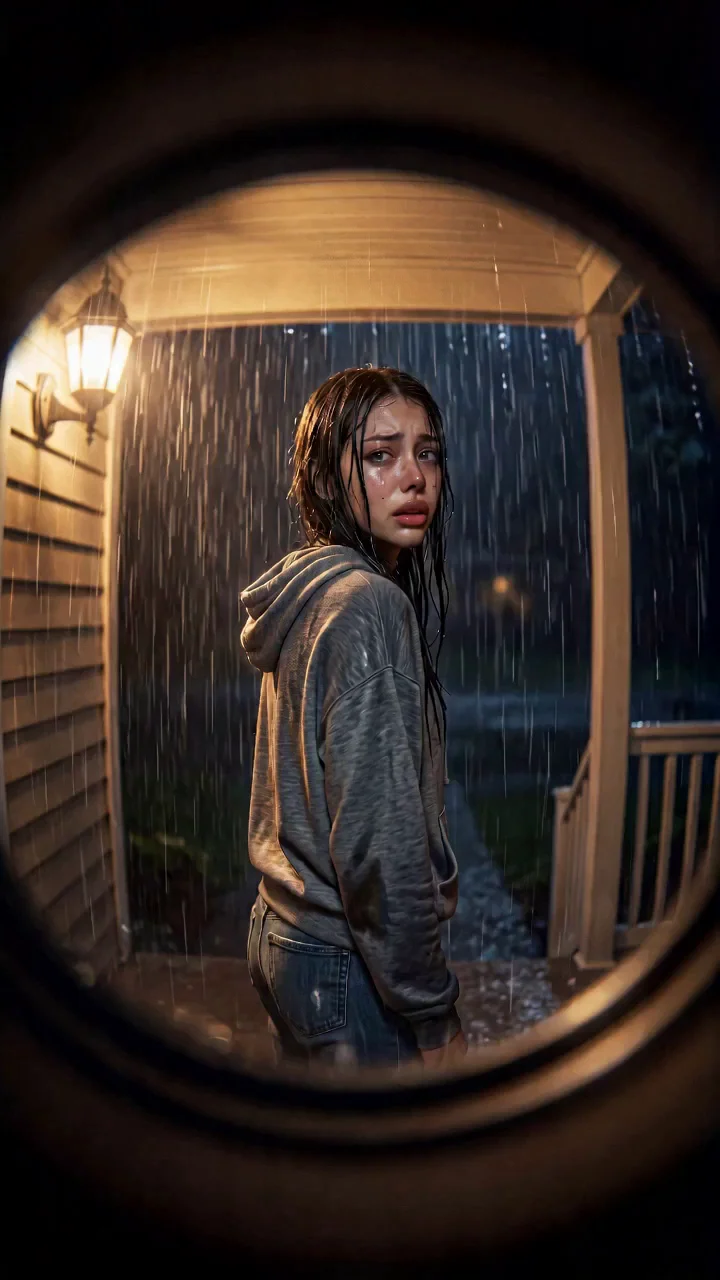 Create a First-Person Horror Peephole Video