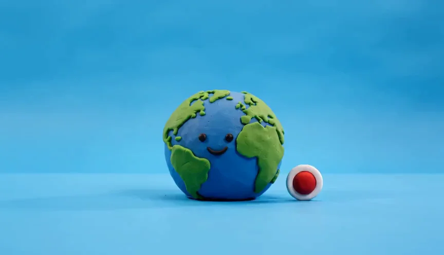 Educational video based entirely on the uploaded student work