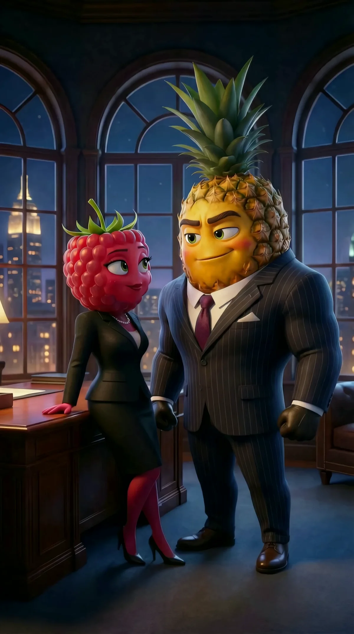 Animated Fruit Drama: A 3D Soap Opera Story (by RAGA)