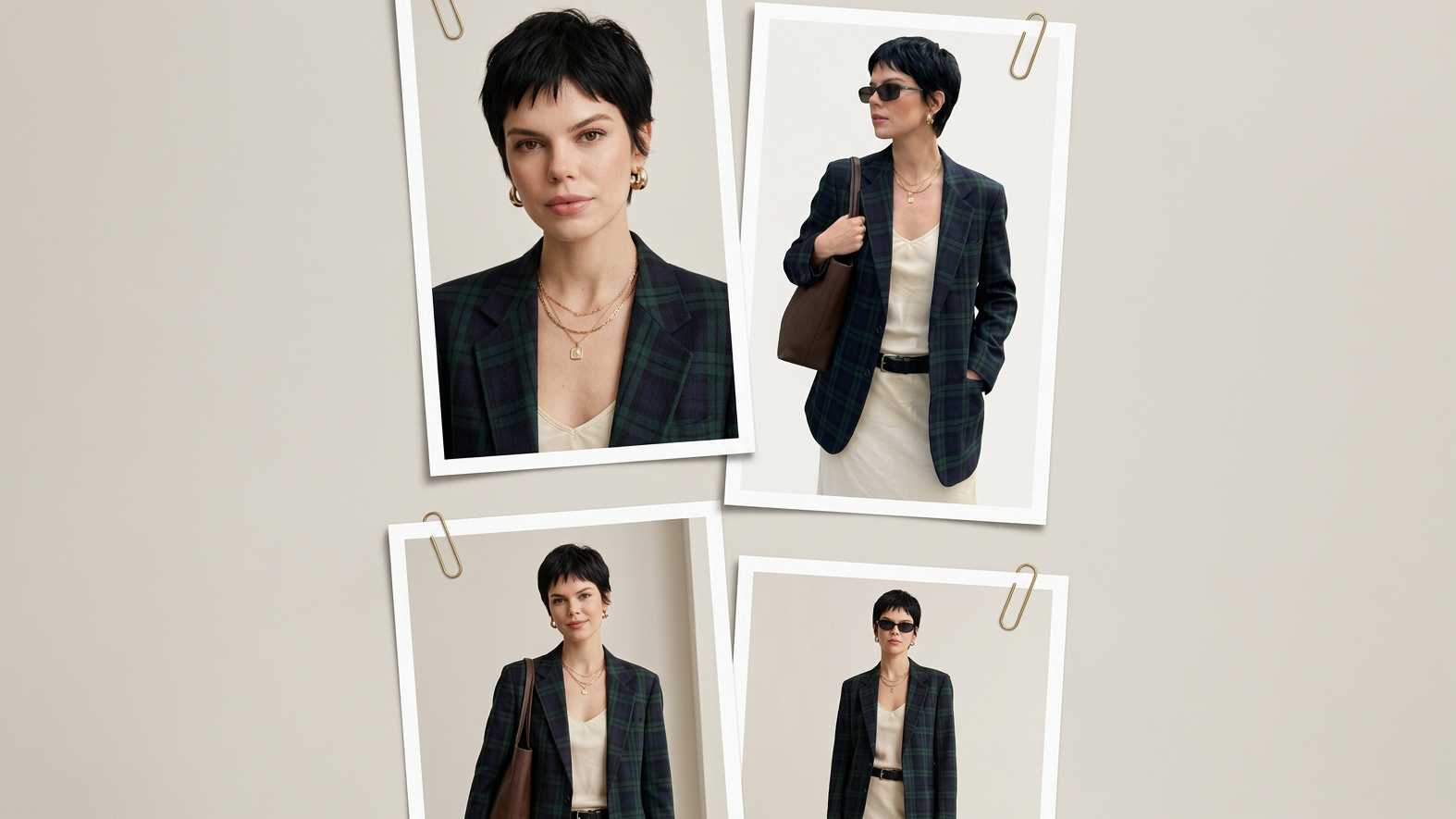 Fashion Polaroid Collage Reveal Video