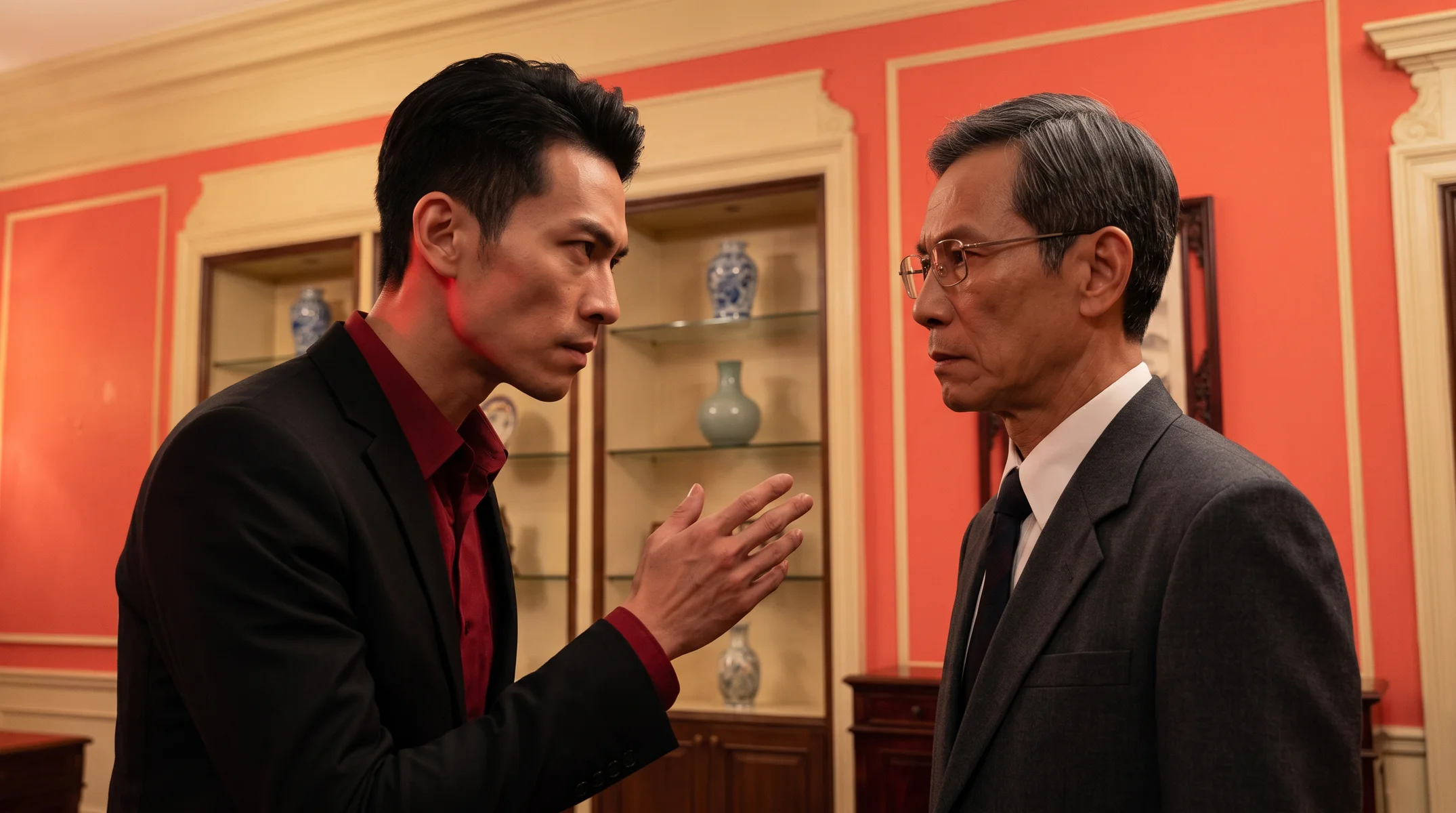 Create a Taiwanese Soap-Opera Comedy Scene
