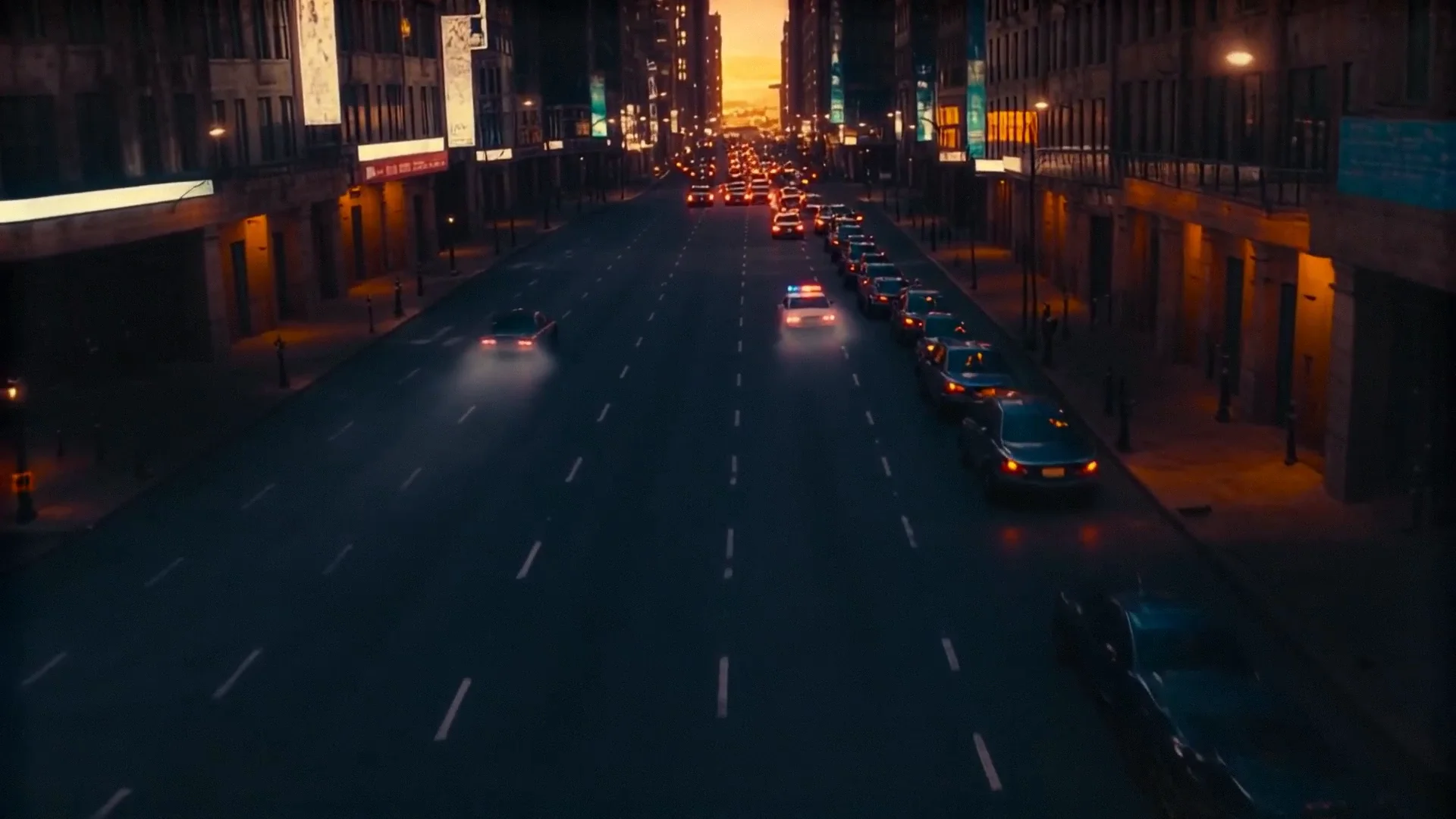 Create Cinematic Police Pursuit Videos with Extracted Shots