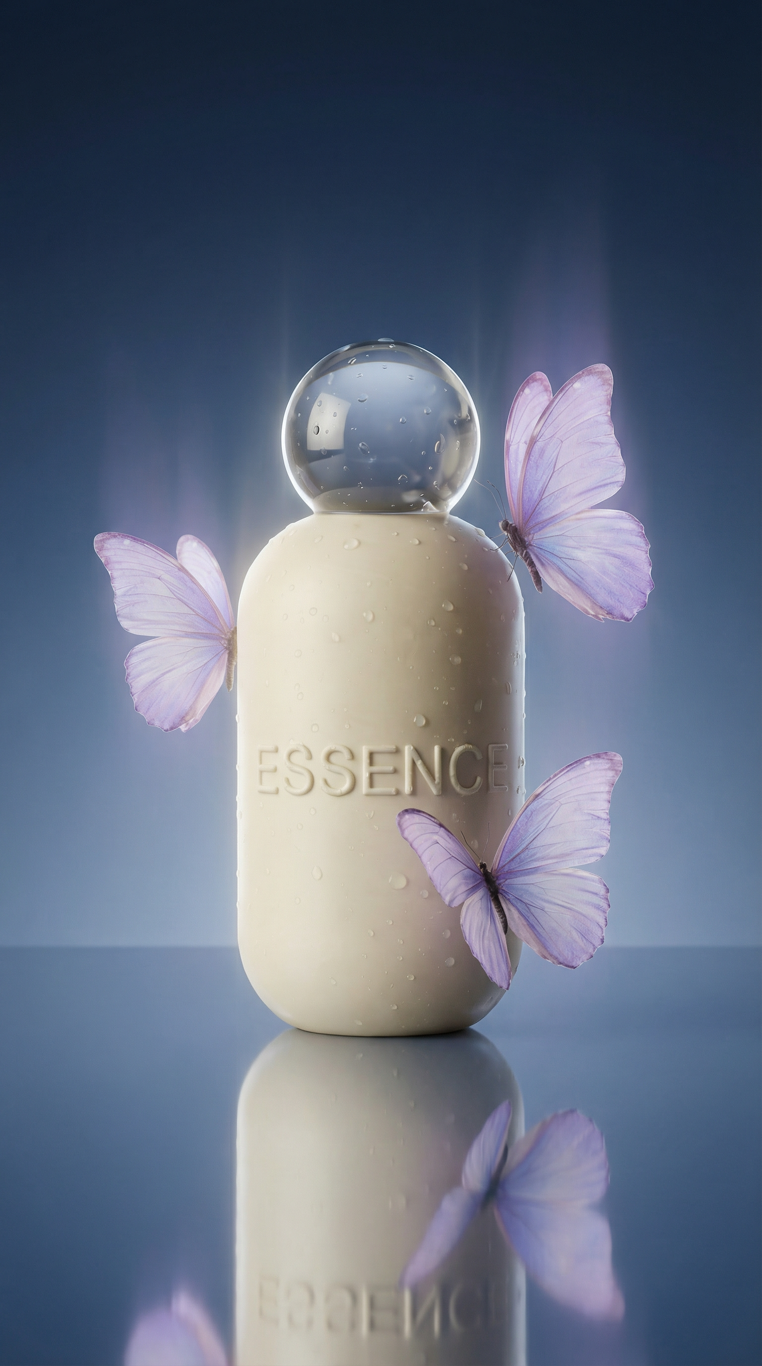 Spring Product Ad with Butterfly Animation