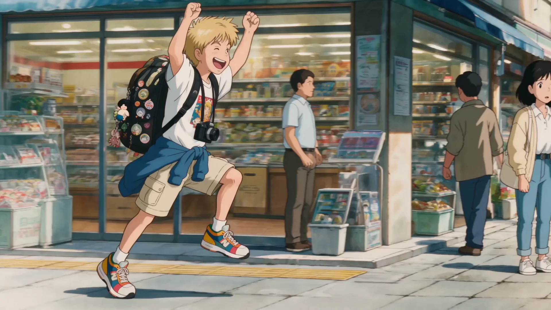 Create a Humorous Anime Style Culture Shock Video