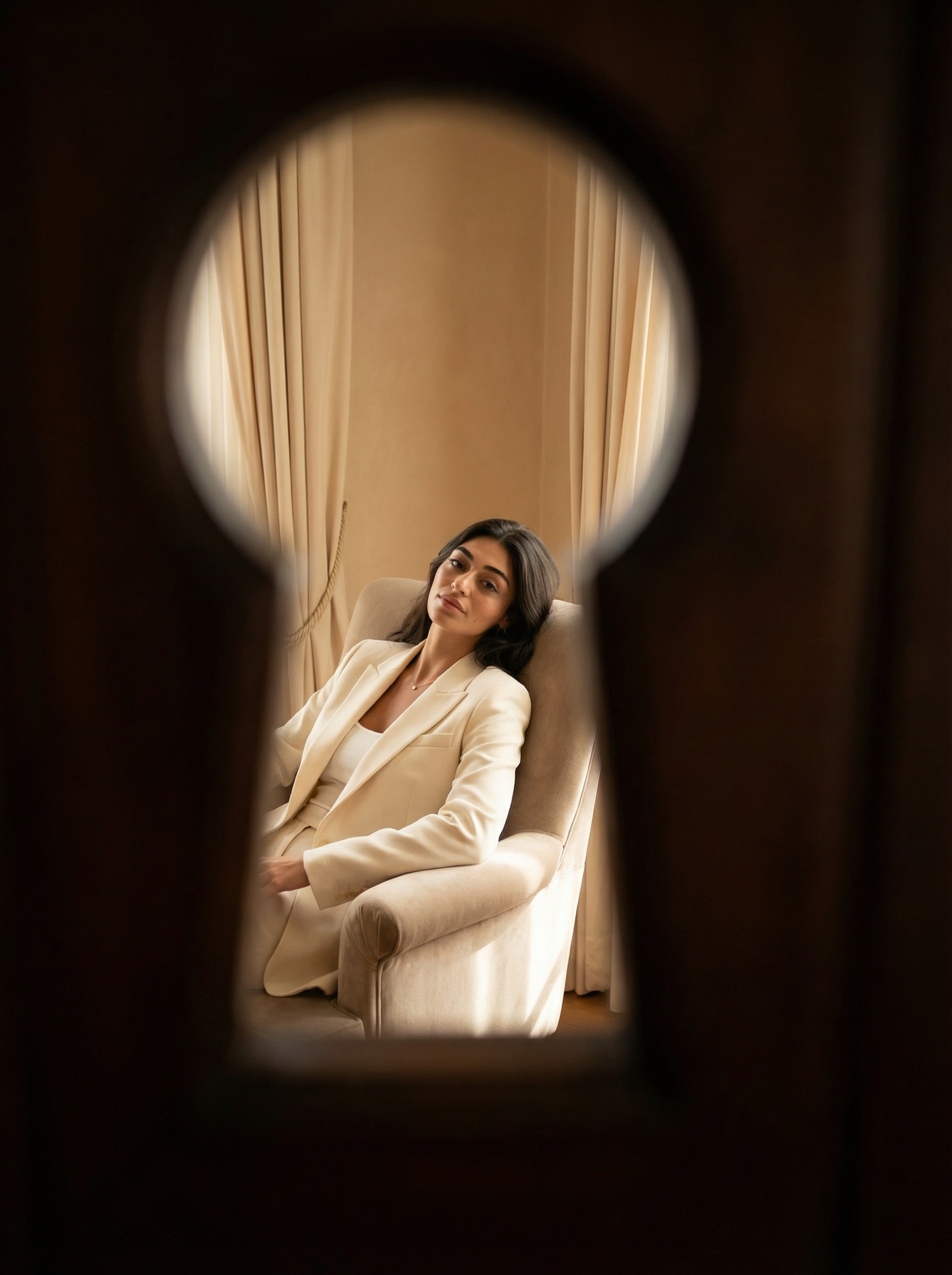 Transform Images into Cinematic Keyhole Portraits