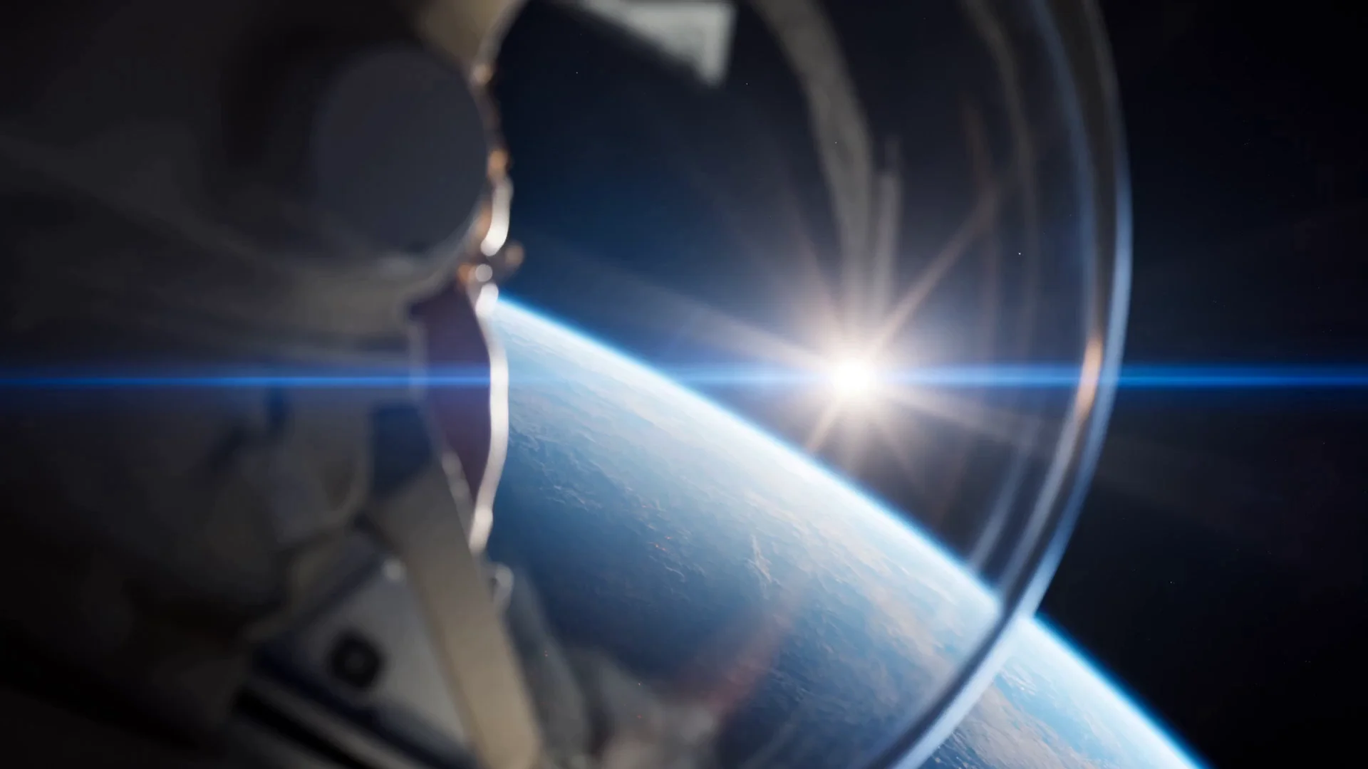 Cinematic Space Odyssey: Earth in Awe and Collapse